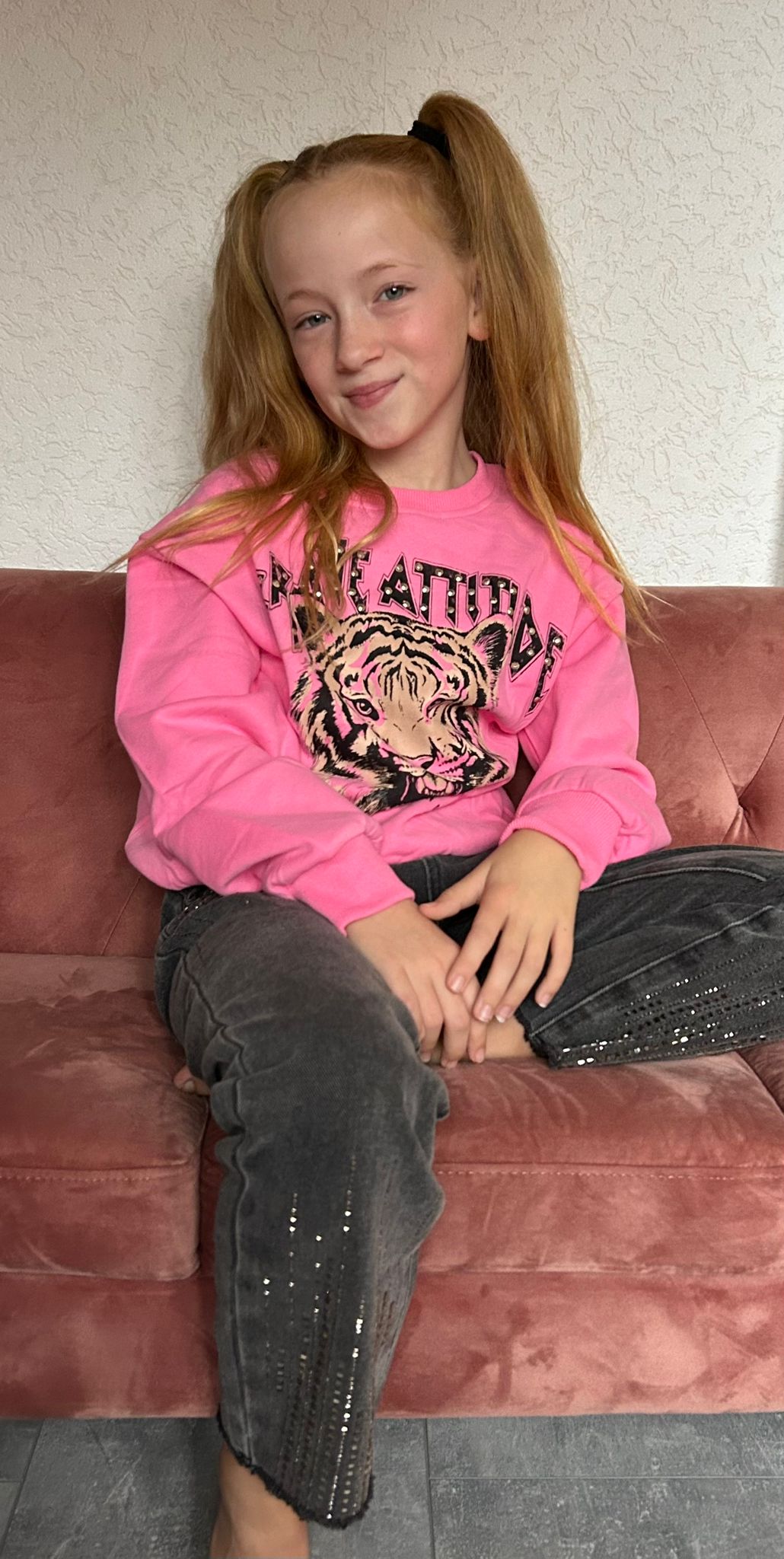 Lioness sweater Pink